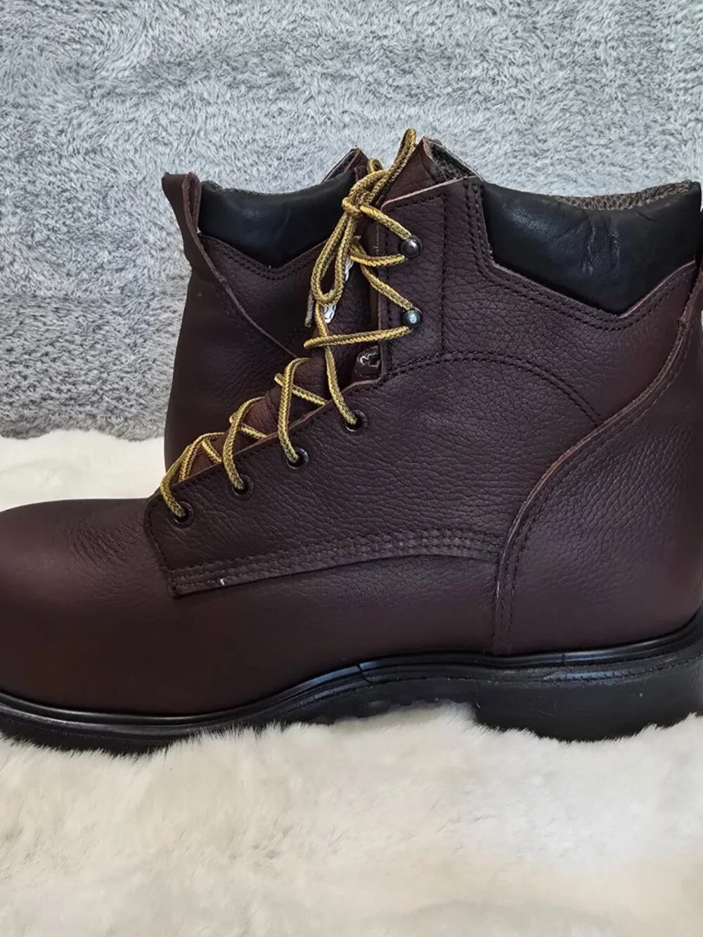 Red Wings SuperSole® 2.0 Men's 6-inch Waterproof CSA Safety Toe Boot Size 12 EEE